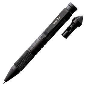 Combat Ready Tactical Pen Black With Whistle