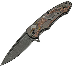 Rite Edge Howling Wolf Folder