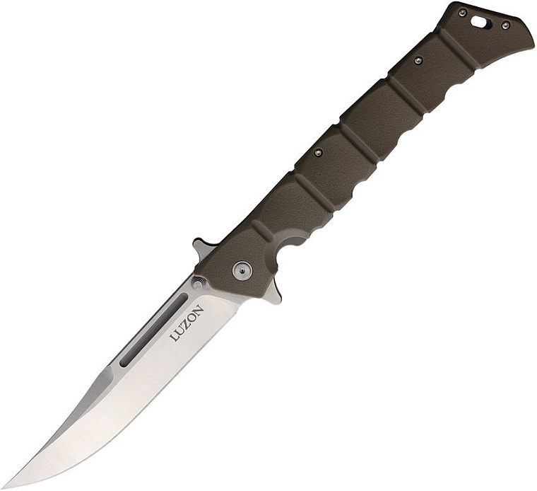 Cold Steel Large Luzon FDE Grip Satin Blade