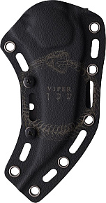 LOTAR Combat Israel Kharma Gen. 3 Viper Karambit Damascus Black G10 Handle