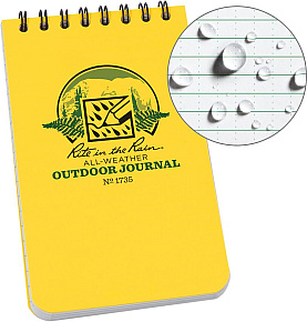Rite in the Rain All Weather Outdoor Journal Yellow