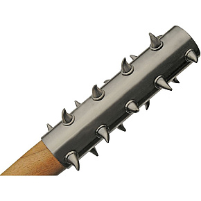 Dřevěný kyj s ostny - Loupežnická palice