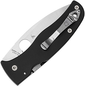 Spyderco Bodacious Black G10 S30V Serrated Blade
