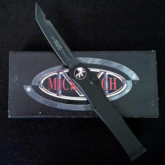 Microtech Halo V T/E Black Tactical