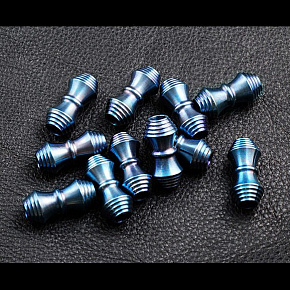 Rick Hinderer The South Sister Bead Titanium Blue