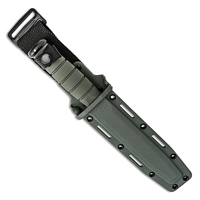 Ka-Bar USA Plain Blade Foliage Green Handle