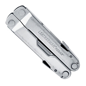 Leatherman Rebar Multitool Stainless + Black Nylon Sheath