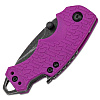 Kershaw Shuffle Purple Blackwash