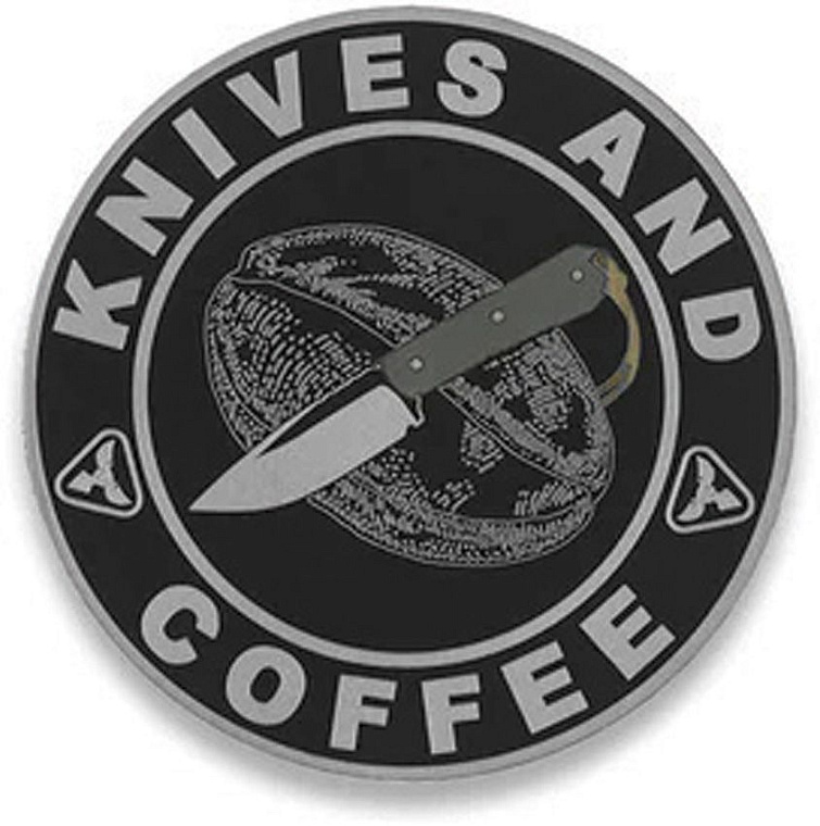Audacious Concept Knives and Coffee Patch Titanium
