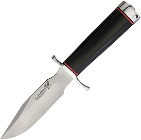 BlackJack Knives Model 5 Black Canvas Micarta