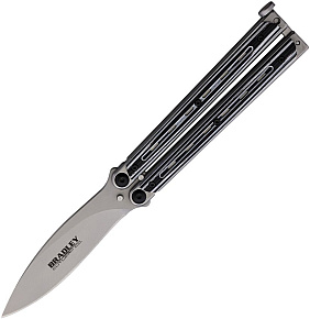 Bradley Kimura Balisong Black and White Stripes