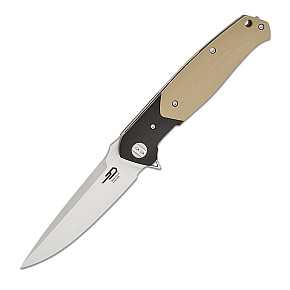 Bestech Swordfish Black/Brown Satin Magnacut