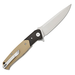 Bestech Swordfish Black/Brown Satin Magnacut