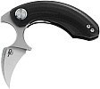 Bestech Strelit Folding Push Dagger Black G-10