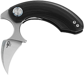 Bestech Strelit Folding Push Dagger Black G-10