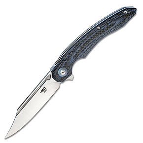 Bestech Knives Fanga Linerlock Blue G-10