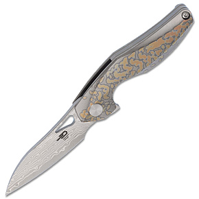 Bestech Knives The Reticulan Frame Lock Grey 