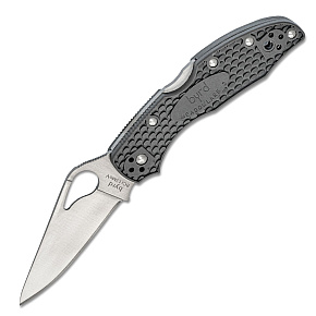 Byrd Knife by Spyderco Meadowlark 2  Gray FRN P