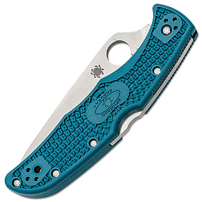 Spyderco Endura Blue K390 Serrated