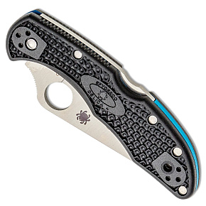 Spyderco Delica Thin Blue Line PS