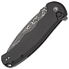 Civivi Praxis Damascus Black Aluminium Handle