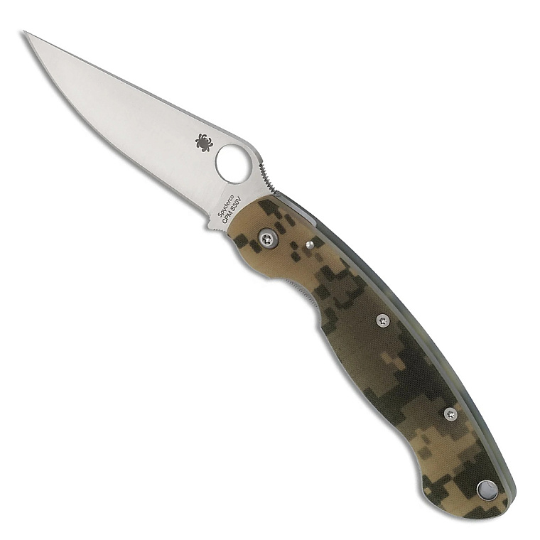 Spyderco Military Digital Camo G-10