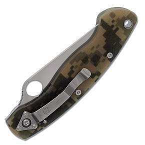 Spyderco Military Digital Camo G-10