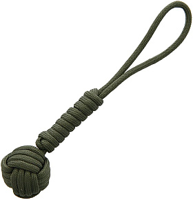 Combat Ready Monkey Fist Keychain OD Green