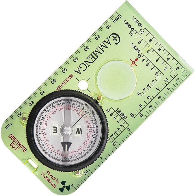 Cammenga Destinate Tritium Protractor Buzola