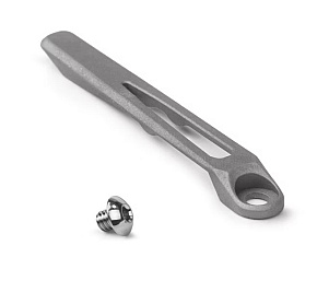 Chris Reeve Milled Titanium Clip (LIN,SIN) Sandblasted