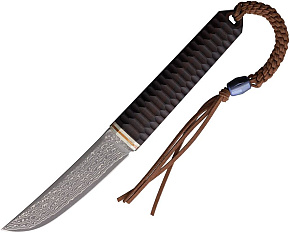 Critical Strike Damascus Fixed Knife