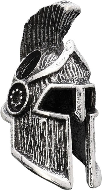 Coeburn Tool Silver Spartan Helmet Bead