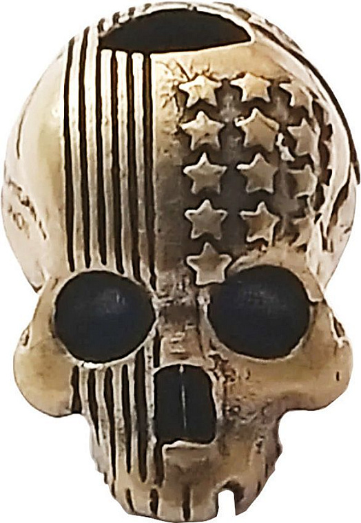Coeburn Tool Route 66 Flag Skull Bead