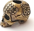 Coeburn Tool Route 66 Flag Skull Bead