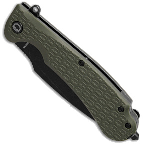 Daggerr Knives Fielder Linerlock Olive and Black