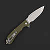 Daggerr Knives Fielder Olive Handle Stonewash