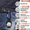 Dakota Leather Hanger Clip Watch
