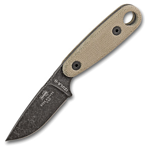 ESEE Knives Izula-II Black Oxide with micarta handles