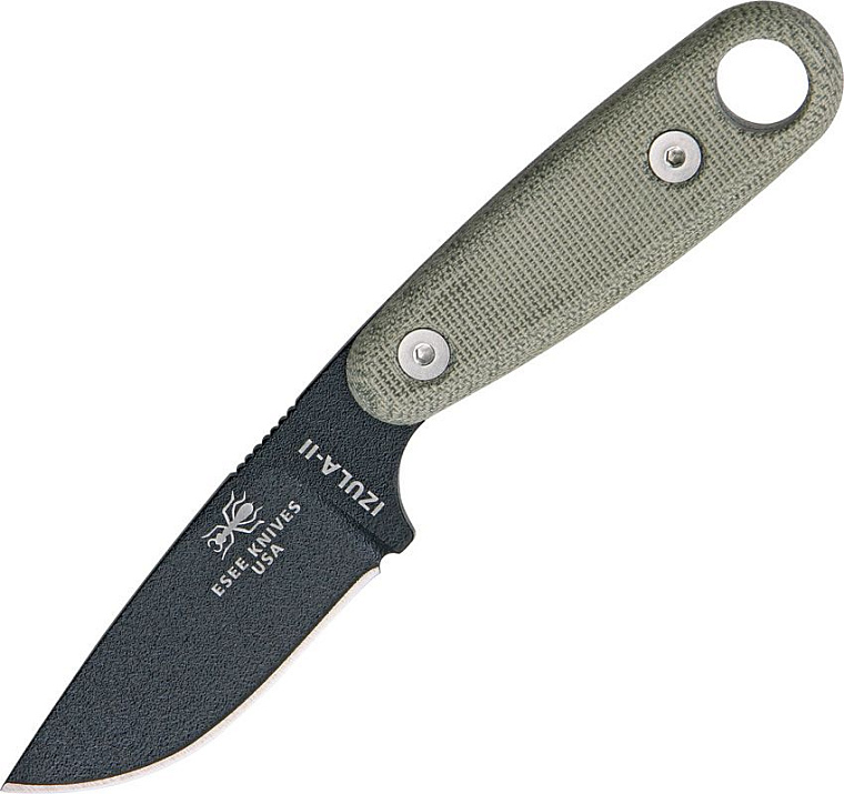 ESEE Knives Izula II Black With Kit and Micarta Handles
