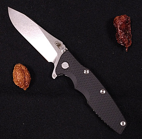 Rick Hinderer Eklipse 3,5" S45VN Slicer Hollow Grind Black G10