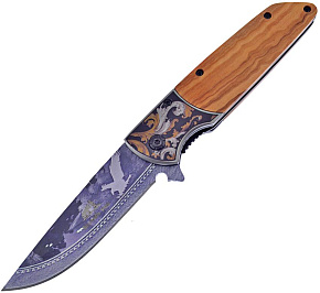 Frost Cutlery Blackhills Steel American Wildlife Knife
