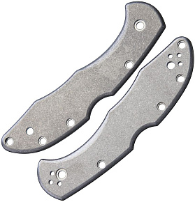 Flytanium Titanové střenky pro Spyderco Delica