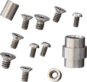 Flytanium Titanium Hardware Kit for Spyderco Paramilitary 2
