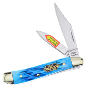 Frost Cutlery Little Peanut Blue Pick Bone