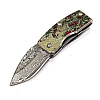 G. Sakai Ukimon Money Clip Damascus Bird