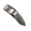 G. Sakai Ukimon Money Clip Damascus Bird