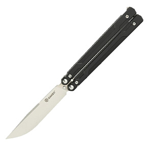 Ganzo Balisong Black G10 G766-BK