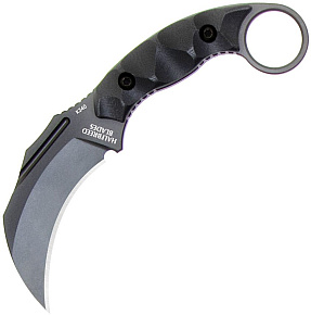 Halfbreed Blades CQB-02 Black Karambit Plain Blade