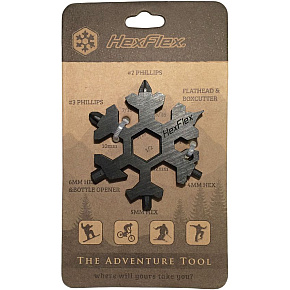 HexFlex Adventure Tool Snowflake