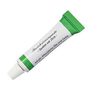 Tubenpaste Streichriemenpaste - leštidlo pro obtahování na kůži ZELENÉ